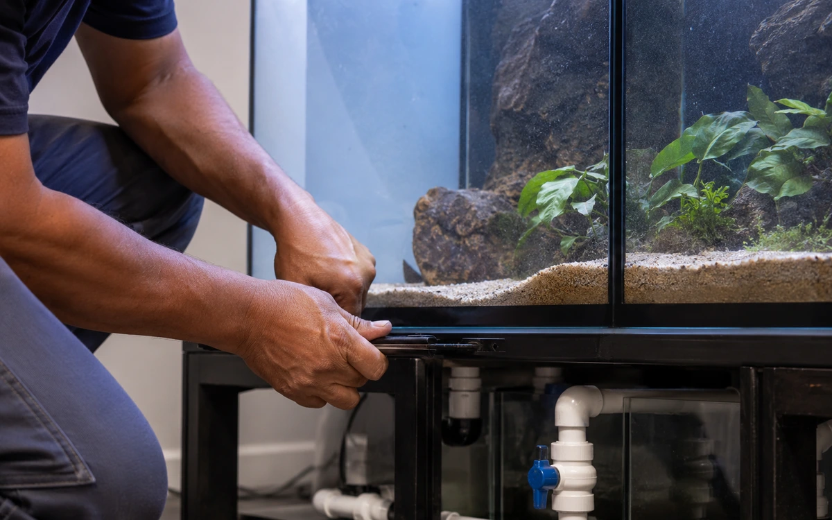 Fish tank installation contractor